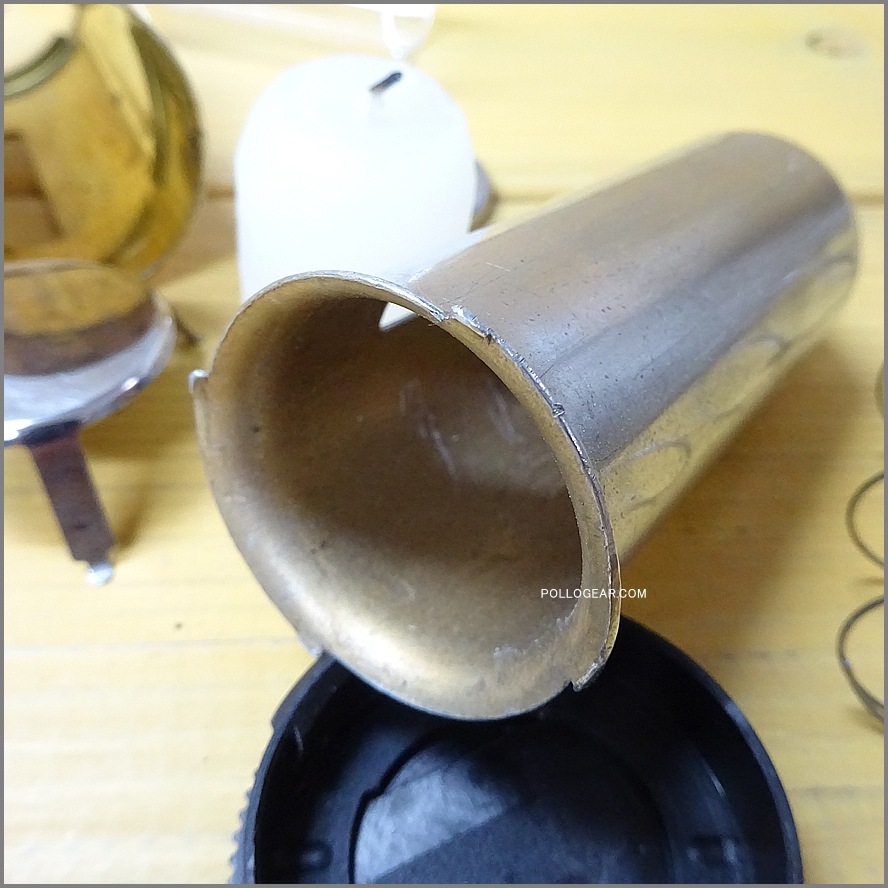 1988年モデル USA製<br>UCO×REI ブラス 真鍮製<br>ビンテージ キャンドルランタン<br>ユーシーオー アールイーアイ <br>チェーン付き 三角ハンドル VINTAGE