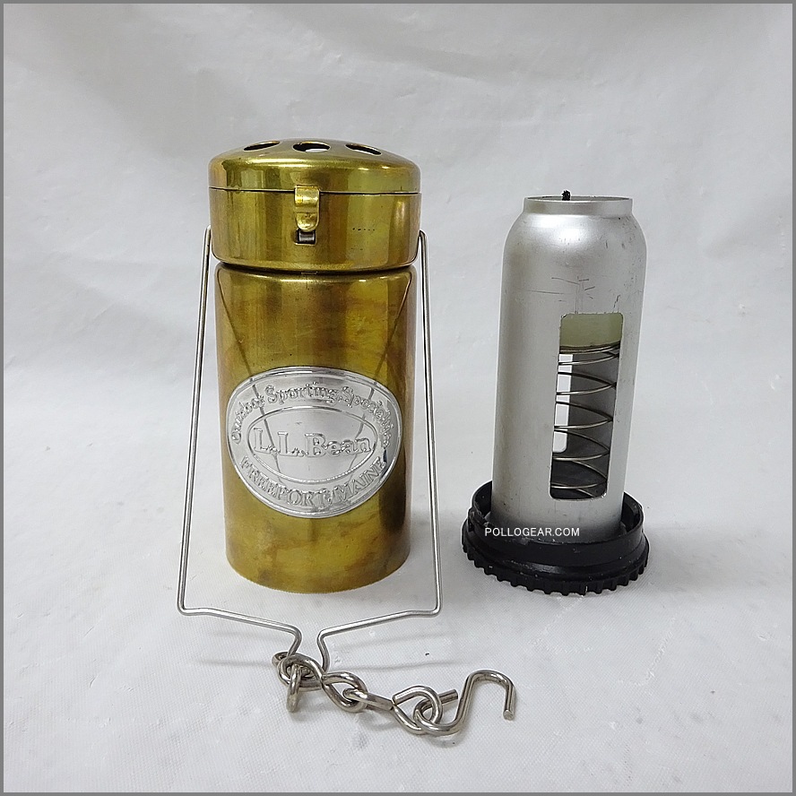 90’ｓ LLビーン ブラス<BR> キャンドルランタン 真鍮製<BR>フリップトップ バフ仕上げ<BR>オールドランタン Vintage 熟成ランタン