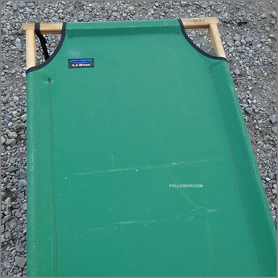 90’s USA製 LLビーン × バイヤー<BR>BYER BAXTER FOLDING BED<BR>バクスター フォールディング コット<BR>LLBEAN × BYER OF MAINE<BR>VINTAGE バイヤーオブメイン<BR>ウッドフレーム 木製コット パイプレッグ