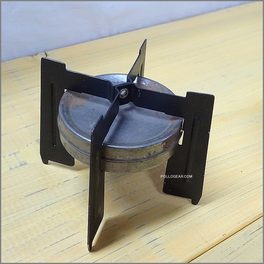 1940年代 META フランス製<BR>クッカー アルコールストーブ<BR>Aluminum Pot & Spirit Burner<BR>Vintage アルミポット アルスト