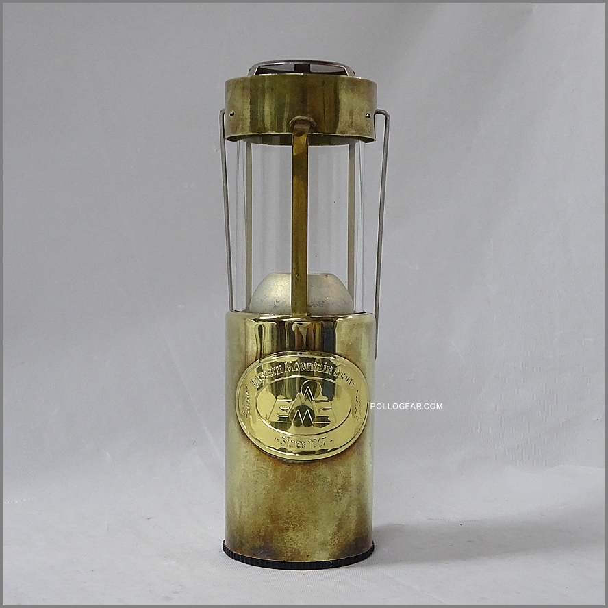 1980年代 EMS ブラス<br>ビンテージ キャンドルランタン<br>Eastern Mountain Sports<br>Vintag ランタン UCO 真鍮製