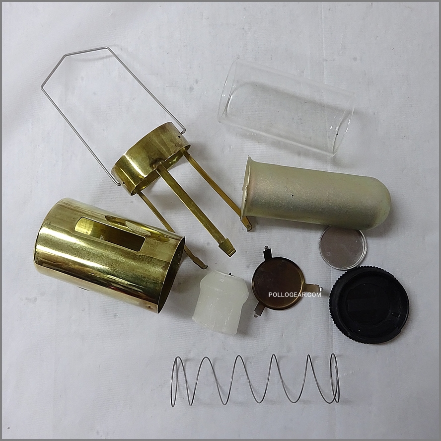 1980年代 EMS ブラス<br>ビンテージ キャンドルランタン<br>Eastern Mountain Sports<br>Vintag ランタン UCO 真鍮製