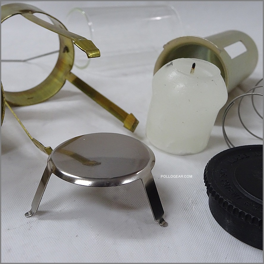 1980年代 EMS ブラス<br>ビンテージ キャンドルランタン<br>Eastern Mountain Sports<br>Vintag ランタン UCO 真鍮製