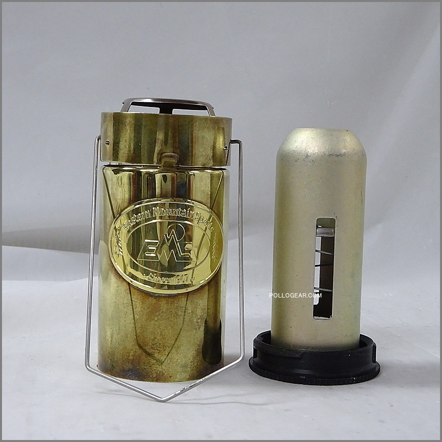 1980年代 EMS ブラス<br>ビンテージ キャンドルランタン<br>Eastern Mountain Sports<br>Vintag ランタン UCO 真鍮製