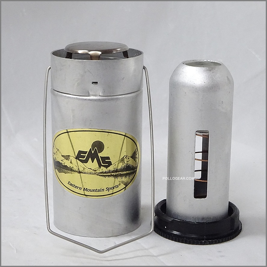 1980年代 EMS 三角ハンドル<BR>Vintage キャンドルランタン<BR>Eastern Mountain Sports × UCO<BR>TAIWAN-1986-PAT