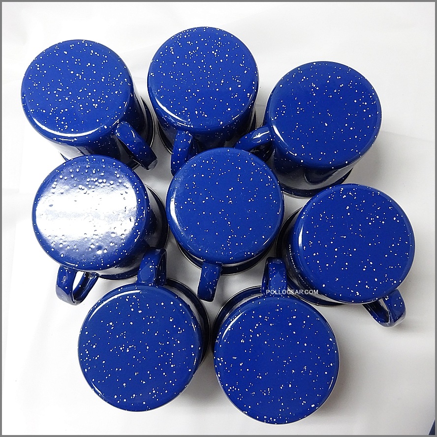 VINTAGE REI × CINSA Mexico<BR>ホーローマグカップ 350ml<BR>エナメルコーティング MUGCUP <BR>琺瑯マグ ビンテージキャンプ <BR>1個のお値段です、限定8個数量制限無し