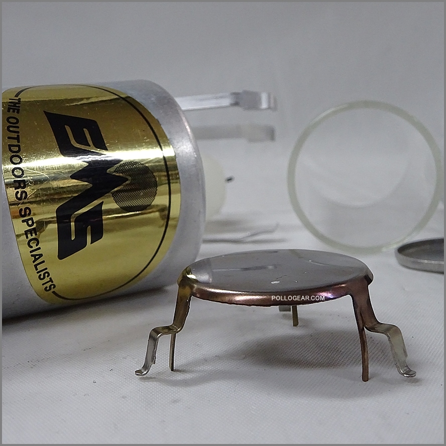 初期型 EMS 山型ハンドル<BR>1984年モデル PAT PEND №2<BR>Vintage キャンドルランタン<BR>Eastern Mountain Sports × UCO