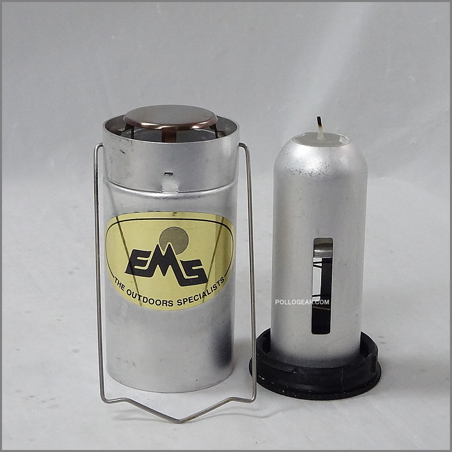 初期型 EMS 山型ハンドル<BR>1984年モデル PAT PEND №2<BR>Vintage キャンドルランタン<BR>Eastern Mountain Sports × UCO