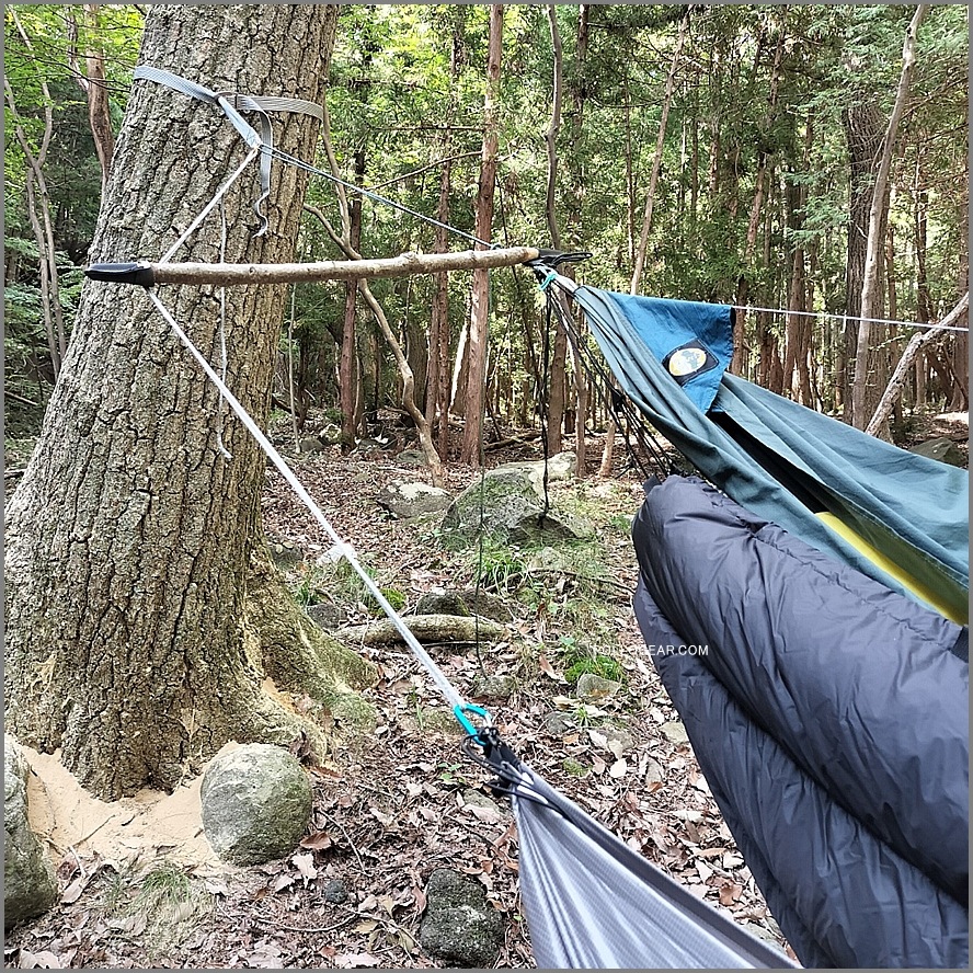 【送料無料】Tandem Hammock Holder (PAIR) / タンデムハンモック用 タンデムバーホルダー ２個セット ギアスリングも使える