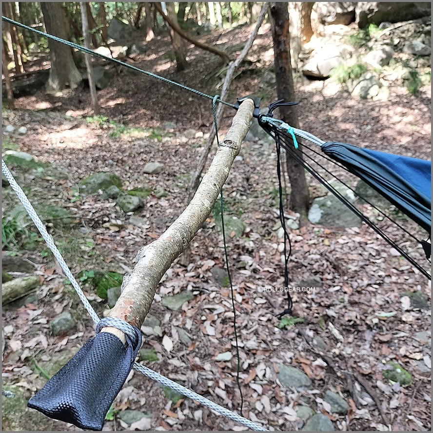 【送料無料】Tandem Hammock Holder (PAIR) / タンデムハンモック用 タンデムバーホルダー ２個セット ギアスリングも使える