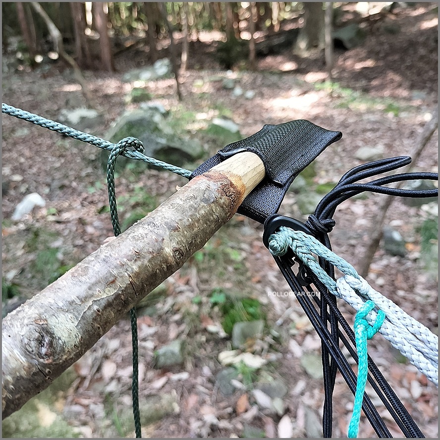 【送料無料】Tandem Hammock Holder (PAIR) / タンデムハンモック用 タンデムバーホルダー ２個セット ギアスリングも使える