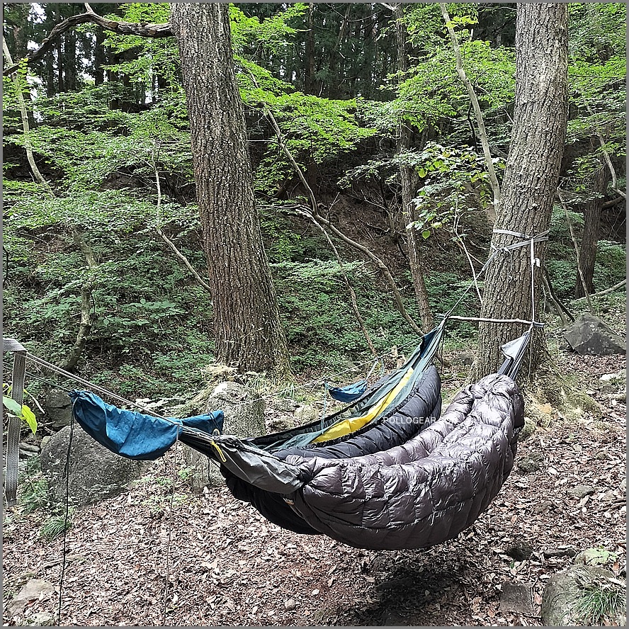 【送料無料】Tandem Hammock Holder (PAIR) / タンデムハンモック用 タンデムバーホルダー ２個セット ギアスリングも使える