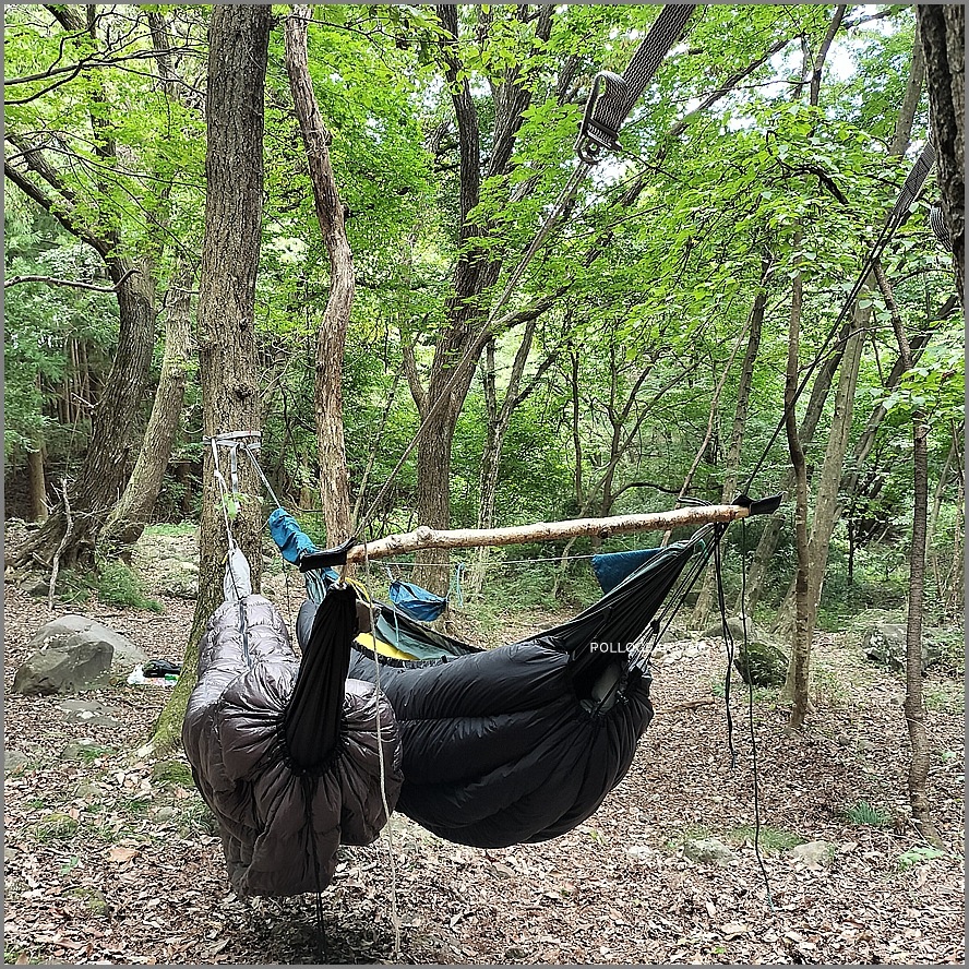 【送料無料】Tandem Hammock Holder (PAIR) / タンデムハンモック用 タンデムバーホルダー ２個セット ギアスリングも使える