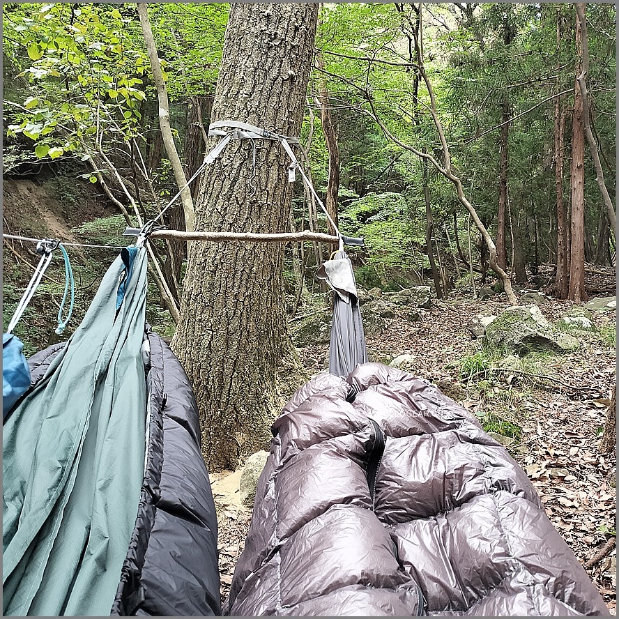 【送料無料】Tandem Hammock Holder (PAIR) / タンデムハンモック用 タンデムバーホルダー ２個セット ギアスリングも使える