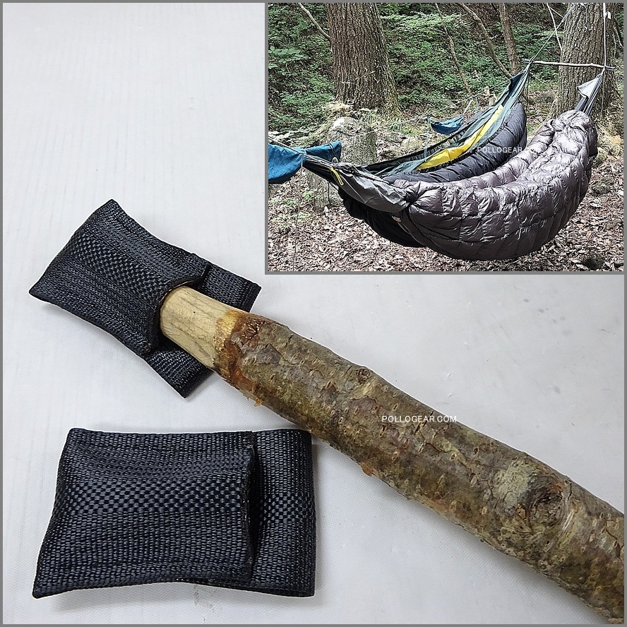 【送料無料】Tandem Hammock Holder (PAIR) / タンデムハンモック用 タンデムバーホルダー ２個セット ギアスリングも使える