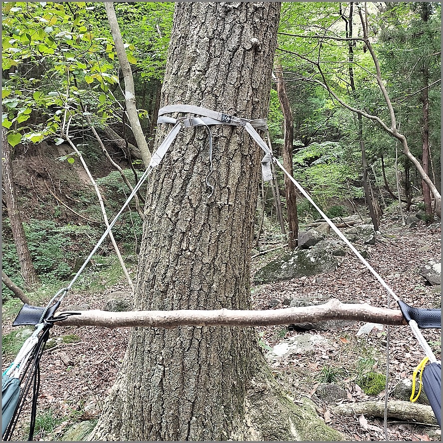 【送料無料】Tandem Hammock Holder (PAIR) / タンデムハンモック用 タンデムバーホルダー ２個セット ギアスリングも使える