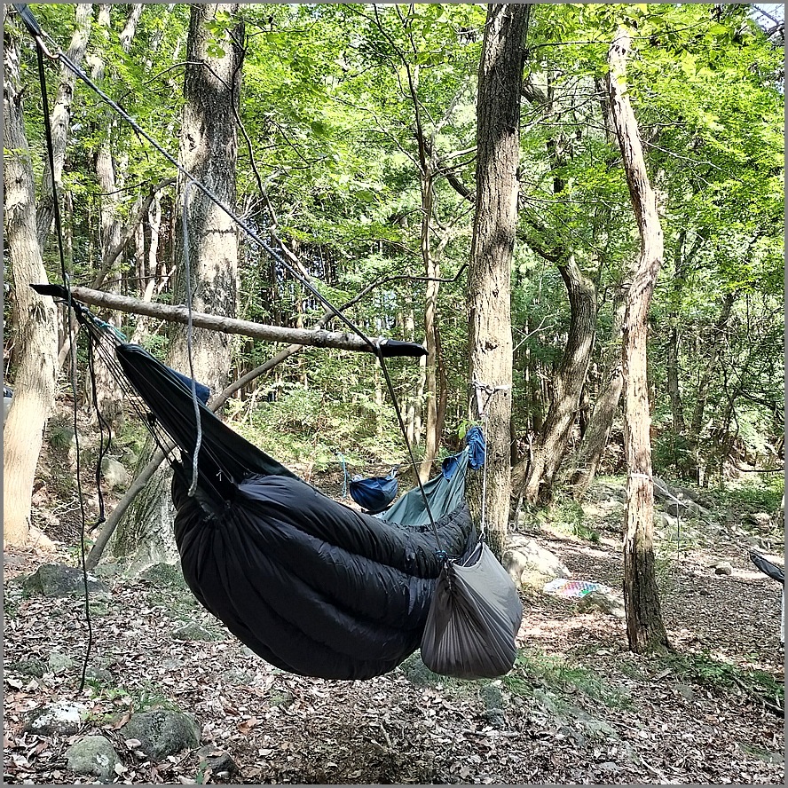 【送料無料】Tandem Hammock Holder (PAIR) / タンデムハンモック用 タンデムバーホルダー ２個セット ギアスリングも使える