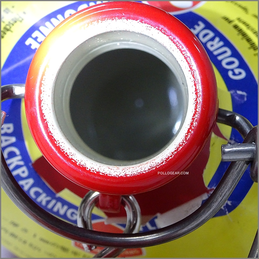 【LE GRAND TETRAS】ウォーターボトル サークル型1.0L フラッシャー付 デッドストック<BR>1980年代 グランテトラ 1.0L<BR>丸