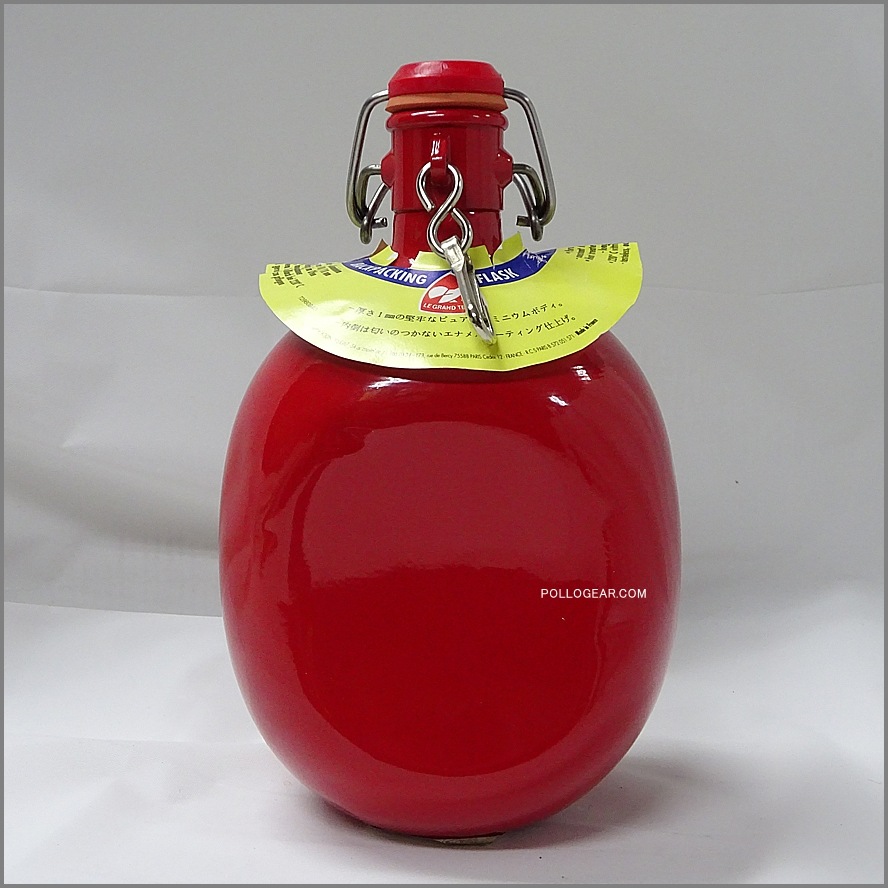 フラッシャー付 デッドストック<BR>1980年代 グランテトラ 1.0L<BR>丸型 LE GRAND TETRAS<BR>VINTAGE ウォーターボトル