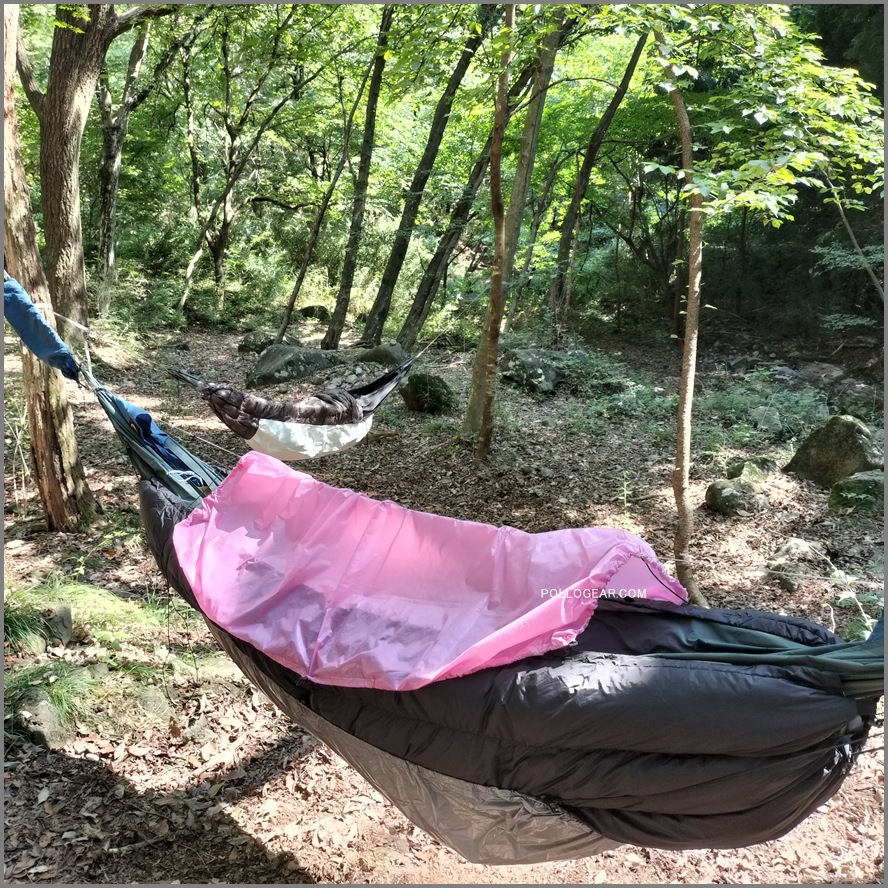 【送料無料】Hammocks UQP ＆ Gear Sling / ハンモック アンダーキルトプロテクター レインガード ギアスリング ULハンモック アンダーガード