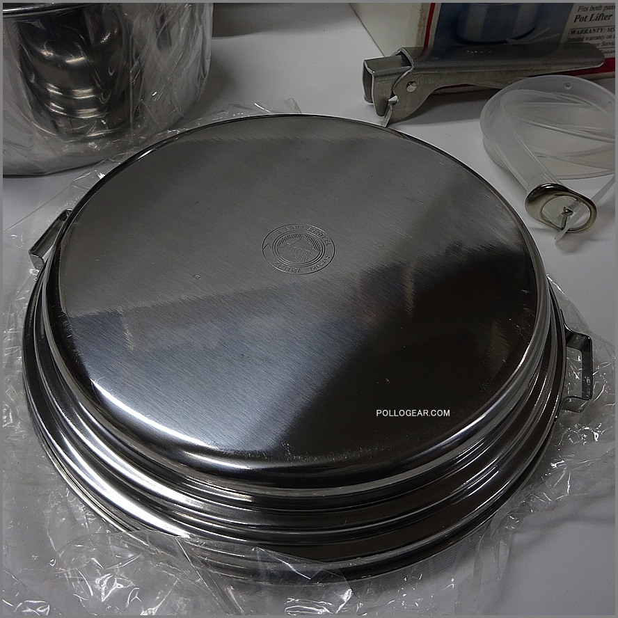 デッドストック VINTAGE MSR<BR>1980年代 Alpine Cook Set<BR>ZEBRA アルパインクックセット<BR>ゼブラ ステンレス クッカー