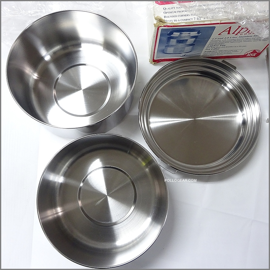 デッドストック VINTAGE MSR<BR>1980年代 Alpine Cook Set<BR>ZEBRA