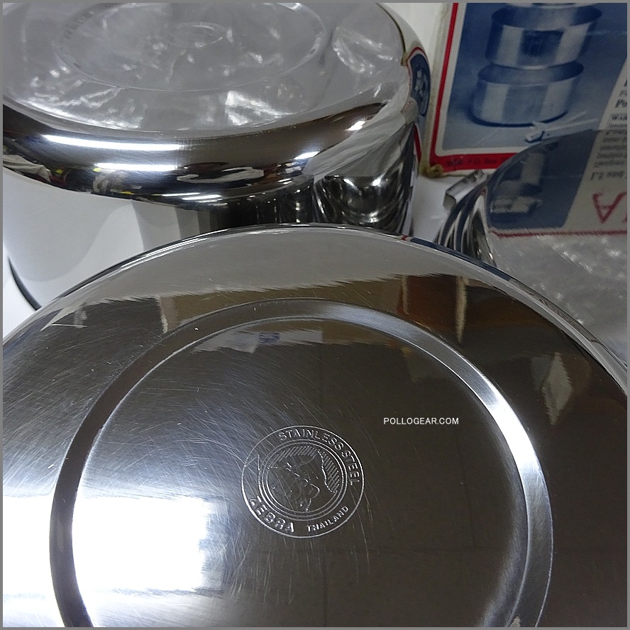 デッドストック VINTAGE MSR<BR>1980年代 Alpine Cook Set<BR>ZEBRA アルパインクックセット<BR>ゼブラ ステンレス クッカー