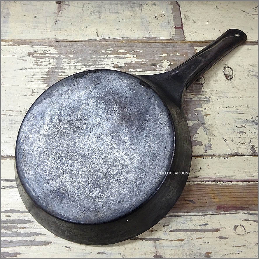 1950年代 COLD HANDLE<BR> ビンテージ フライパン<BR>鉄フライパン アメリカ製<BR>Cowboy Frying Pans 195㎜