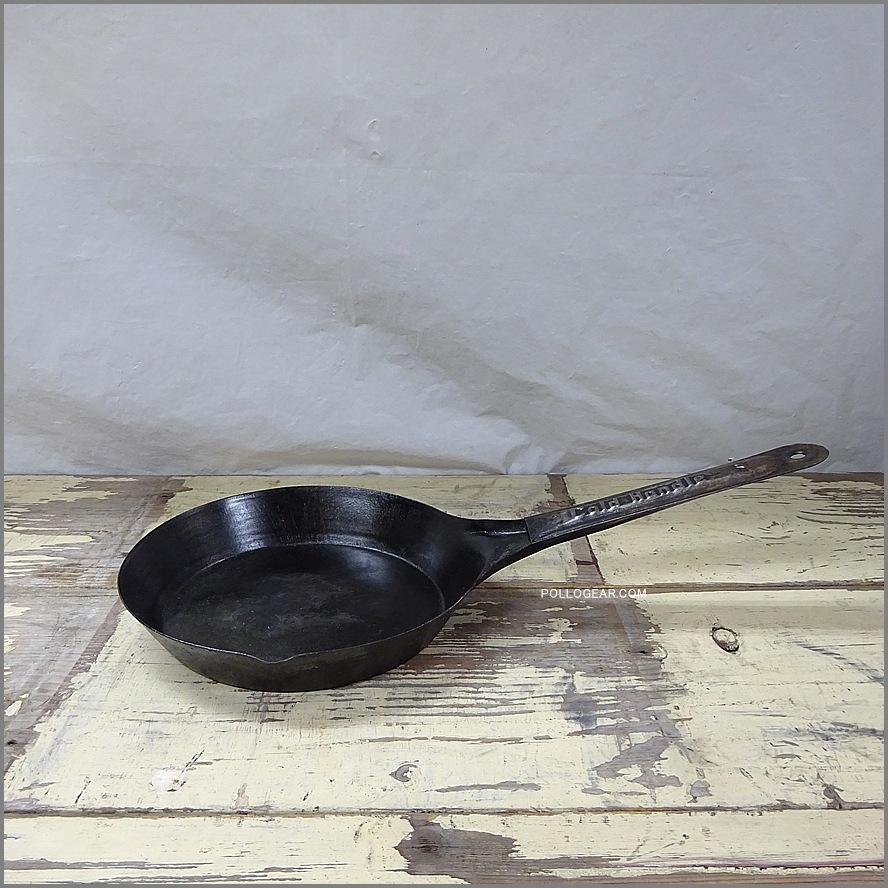 1950年代 COLD HANDLE<BR> ビンテージ フライパン<BR>鉄フライパン アメリカ製<BR>Cowboy Frying Pans 195㎜
