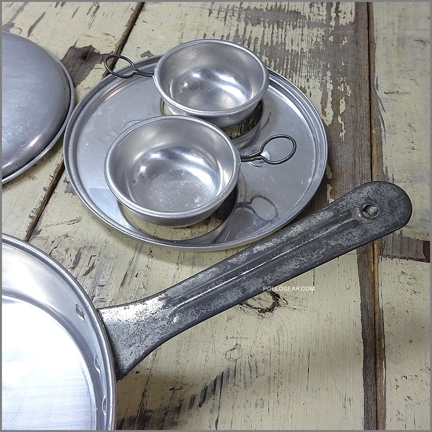 1960年代 エバークール<BR>ビンテージ クッカー<BR>イングランド製 EGG POACHER<BR>HISTON EVERCOOL LIMITED<br>ポーチドエッグ アルミフライパン