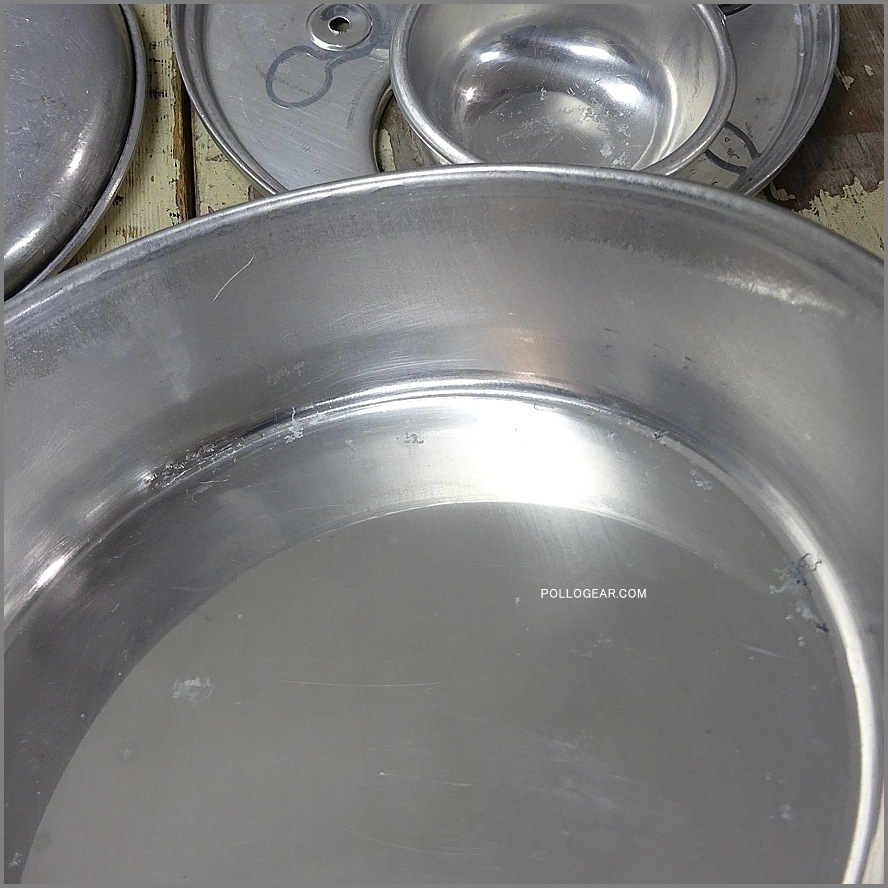 1960年代 エバークール<BR>ビンテージ クッカー<BR>イングランド製 EGG POACHER<BR>HISTON EVERCOOL LIMITED<br>ポーチドエッグ アルミフライパン