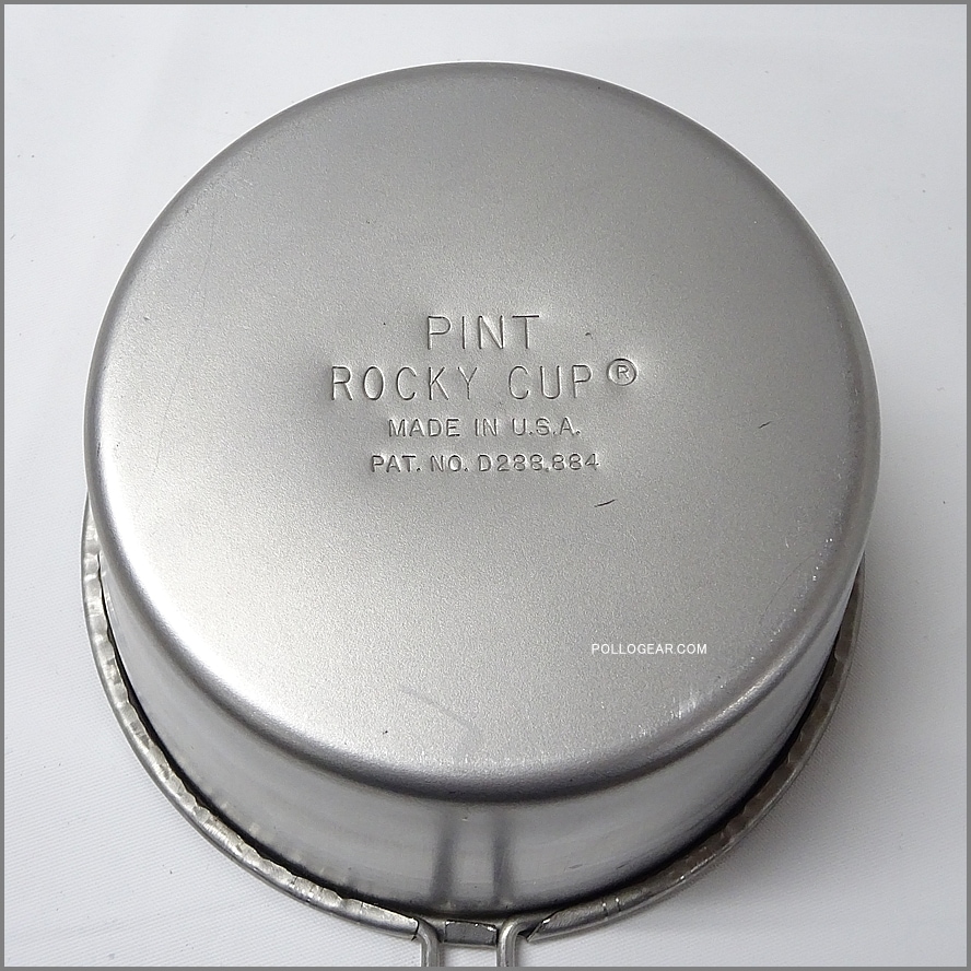 ロッキーカップ　1パイント 送料無料】 MADE IN USA<BR>アルミ製 <BR>1パイント用 リッド<BR