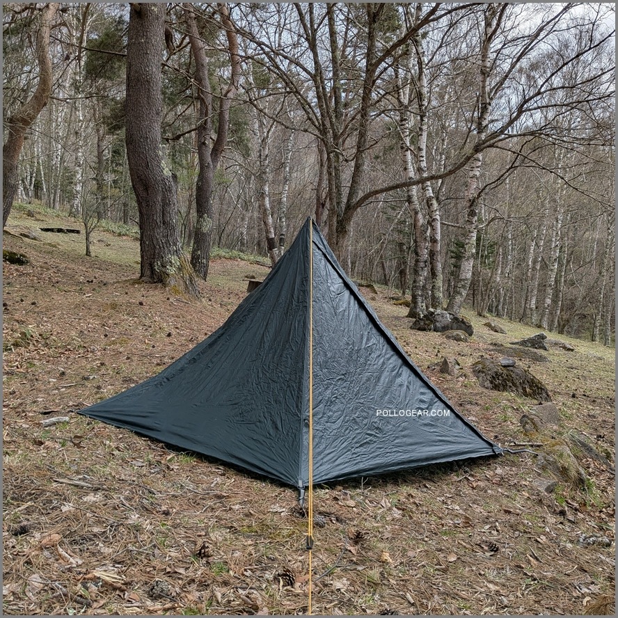2005年モデル GoLite Hut 2<br>VINTAGE ゴーライト ハット２<br>シルナイロン シェルター テント<br>ULHIKER Silnylon Shelter