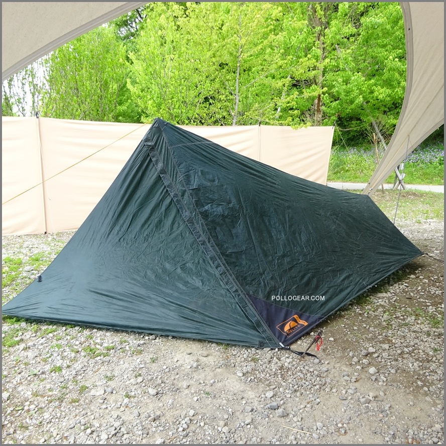 2005年モデル GoLite Hut 2<br>VINTAGE ゴーライト ハット２<br>シルナイロン シェルター テント<br>ULHIKER Silnylon Shelter