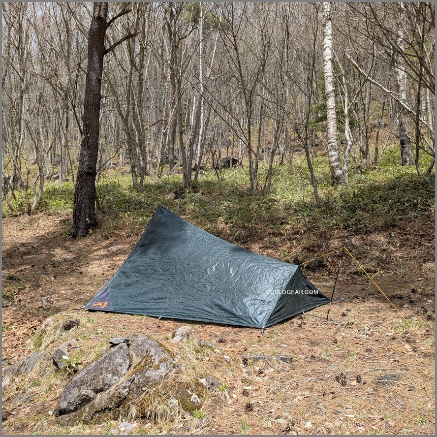 2005年モデル GoLite Hut 2<br>VINTAGE ゴーライト ハット２<br>シルナイロン シェルター テント<br>ULHIKER Silnylon Shelter