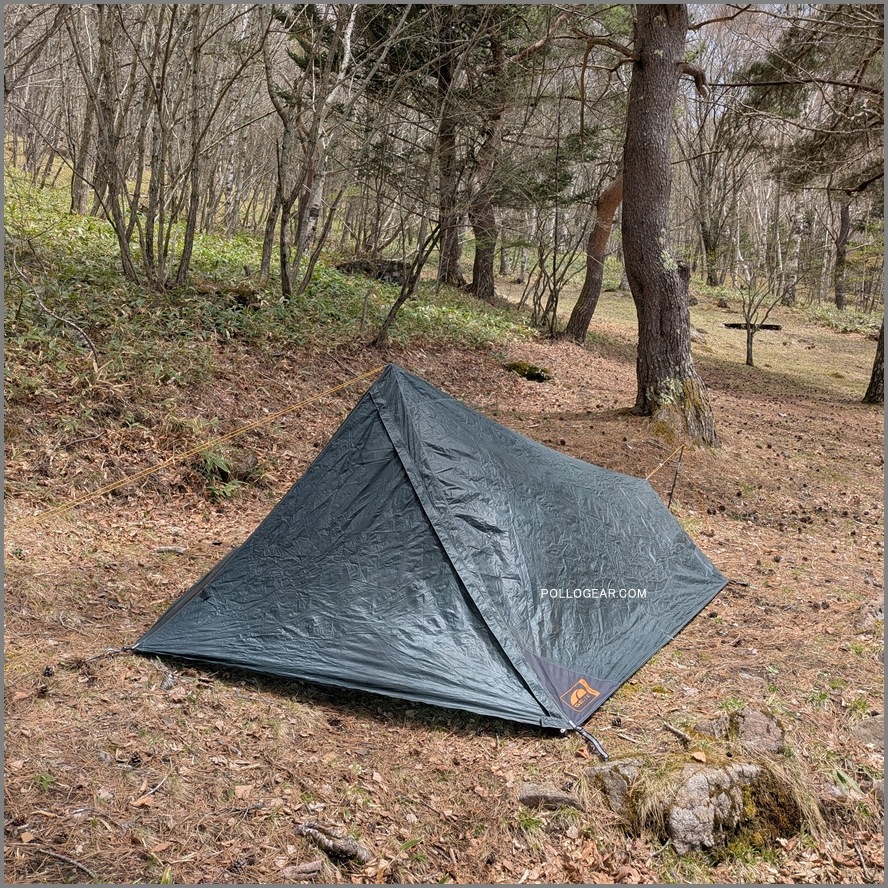 2005年モデル GoLite Hut 2<br>VINTAGE ゴーライト ハット２<br>シルナイロン シェルター テント<br>ULHIKER Silnylon Shelter