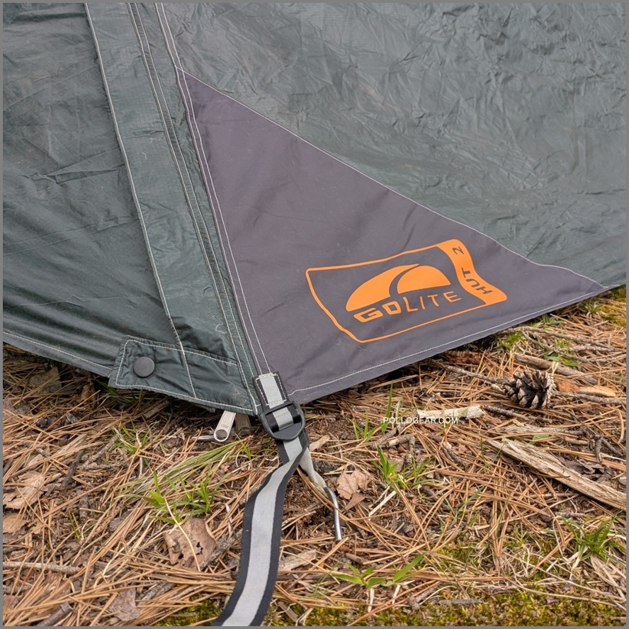 2005年モデル GoLite Hut 2<br>VINTAGE ゴーライト ハット２<br>シルナイロン シェルター テント<br>ULHIKER Silnylon Shelter