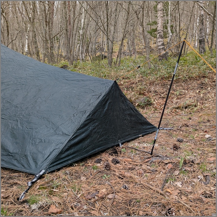 2005年モデル GoLite Hut 2<br>VINTAGE ゴーライト ハット２<br>シルナイロン シェルター テント<br>ULHIKER Silnylon Shelter