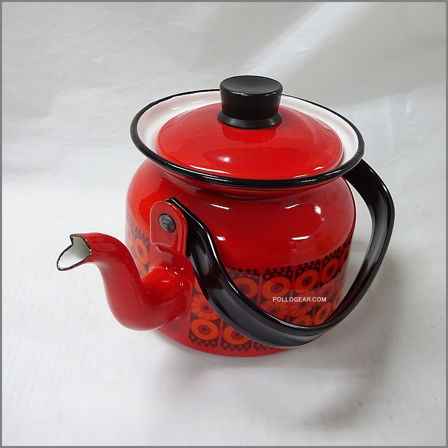 1960年代 北欧 ビンテージ FINEL<BR>フィネル ホーロー ケトル