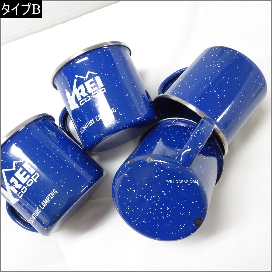 VINTAGE REI × CINSA Mexico<BR>ホーローマグカップ 350ml<BR>エナメルコーティング MUGCUP <BR>琺瑯マグ ビンテージキャンプ <BR>1個のお値段です、数量制限無し