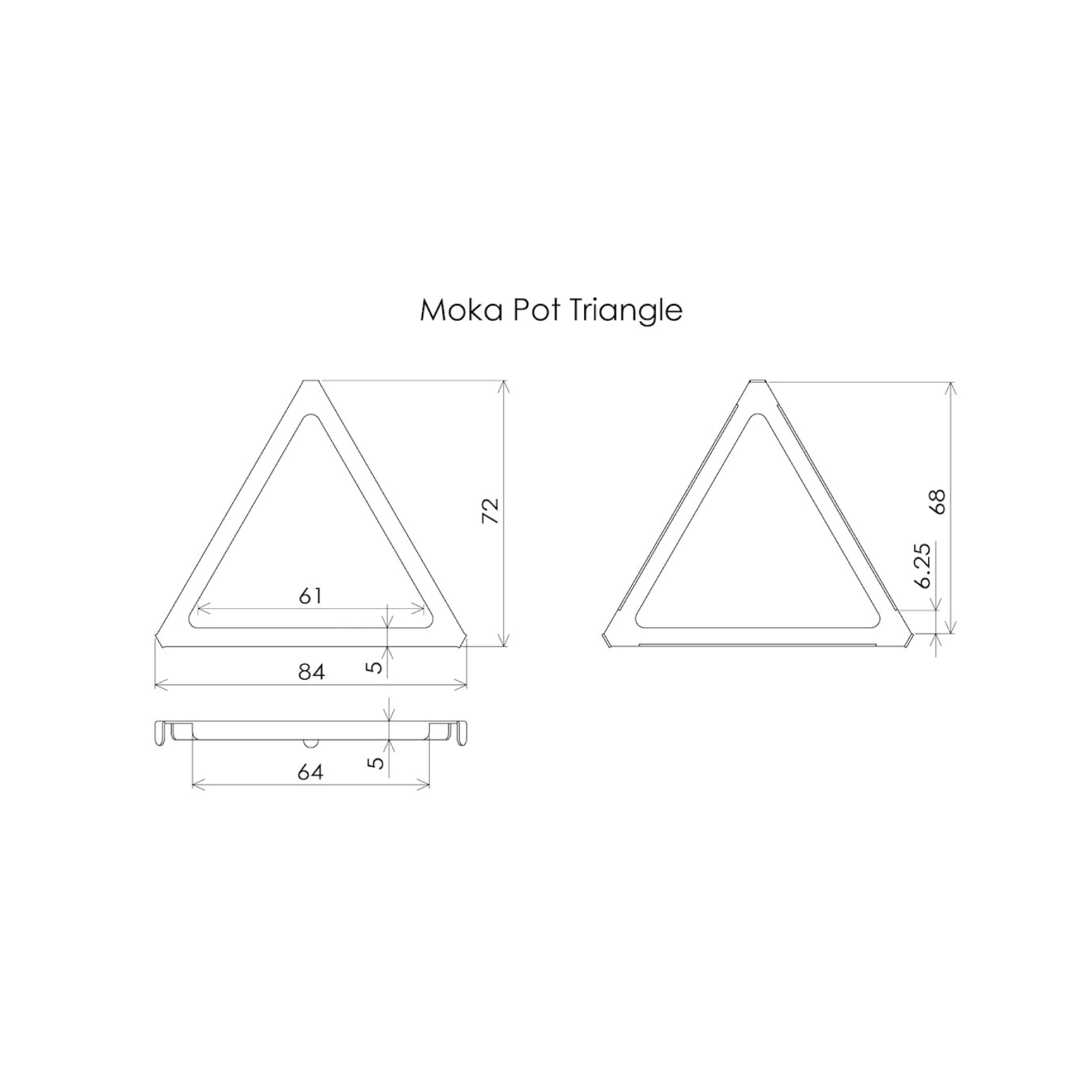 【送料無料】 Moka Pot Triangle / モカポットトライアングル