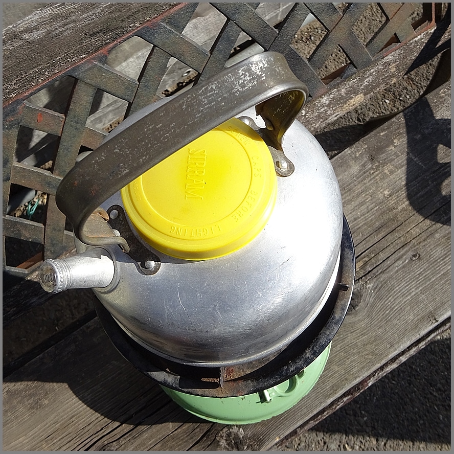 ◆ 60s SIRRAM ビンテージ ピクニック ティー セット イギリス ◆ 60's SIRRAM シラム<BR>ピクニックケトル<BR>1.5L ケトル やかん