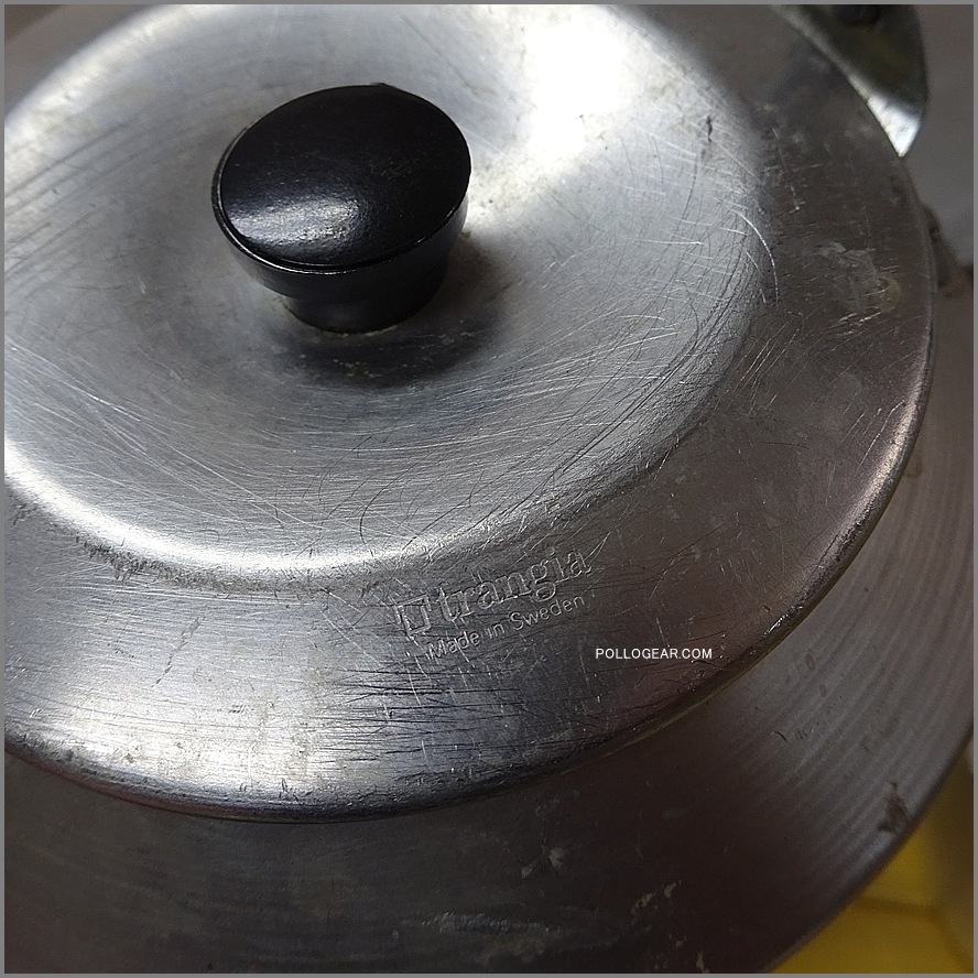 1970年代 トランギア TR-27<BR>ストームクッカーS ケトル付き<BR>Trangia アルスト 筆記体ロゴ オールドモデル No.27-2