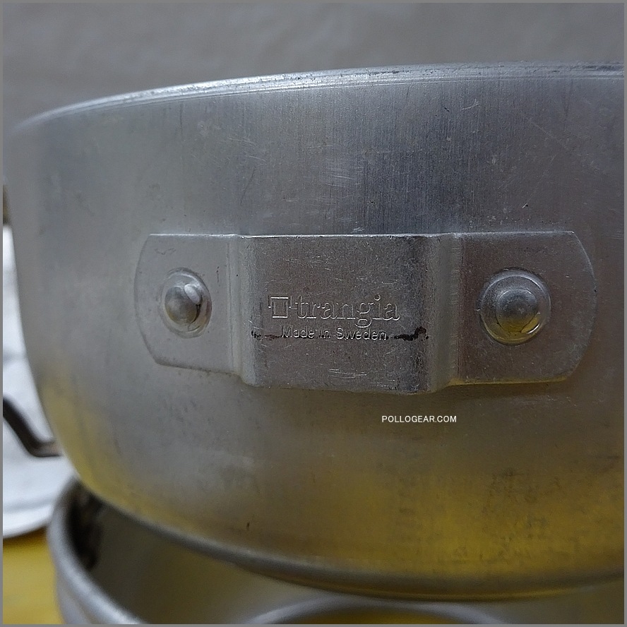 1970年代 トランギア TR-27<BR>ストームクッカーS ケトル付き<BR>Trangia アルスト 筆記体ロゴ オールドモデル No.27-2