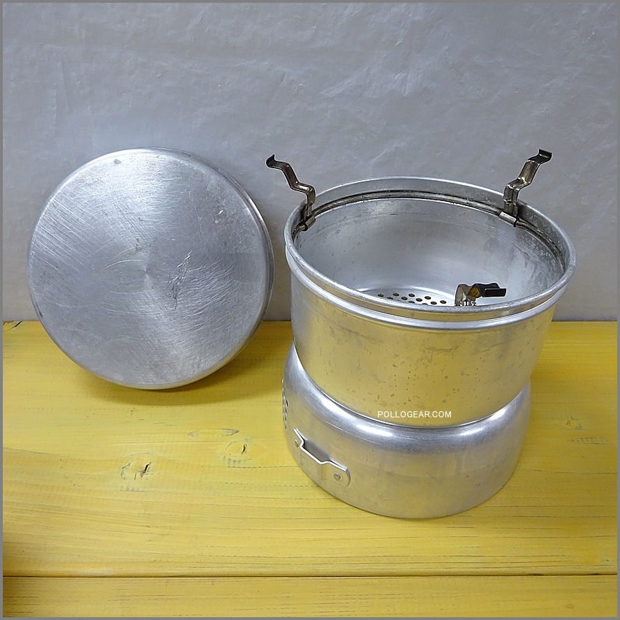 1970年代 トランギア TR-27<BR>ストームクッカーS ケトル付き<BR>Trangia アルスト 筆記体ロゴ オールドモデル No.27-2