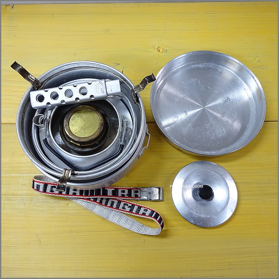 1970年代 トランギア TR-27<BR>ストームクッカーS ケトル付き<BR>Trangia アルスト 筆記体ロゴ オールドモデル No.27-2