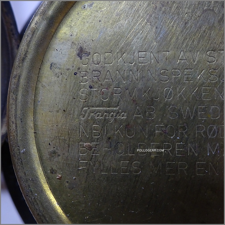 1970年代 トランギア TR-27<BR>ストームクッカーS ケトル付き<BR>Trangia アルスト 筆記体ロゴ オールドモデル No.27-2