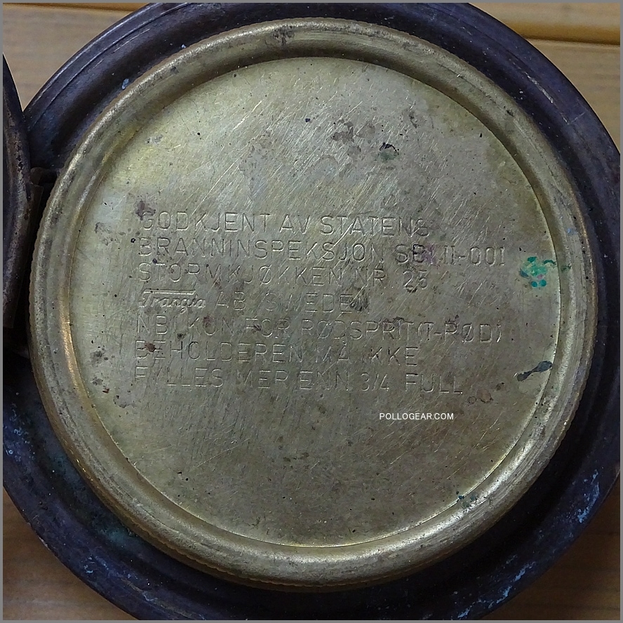 1970年代 トランギア TR-27<BR>ストームクッカーS ケトル付き<BR>Trangia アルスト 筆記体ロゴ オールドモデル No.27-2