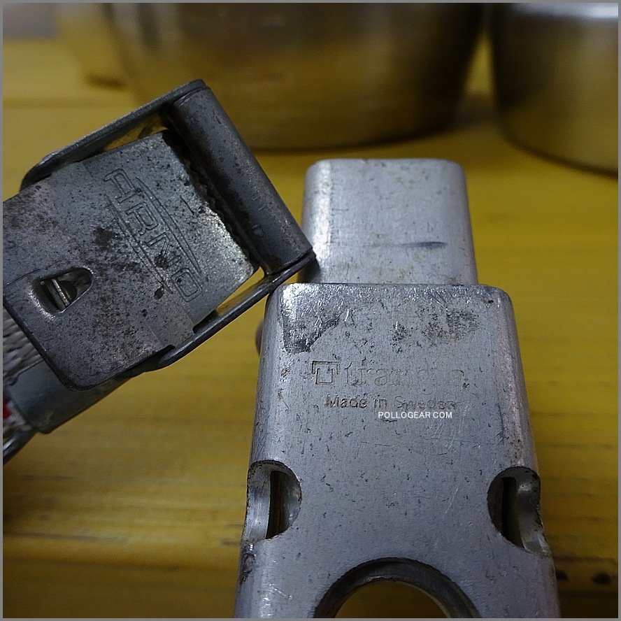 1970年代 トランギア TR-27<BR>ストームクッカーS ケトル付き<BR>Trangia アルスト 筆記体ロゴ オールドモデル No.27-2