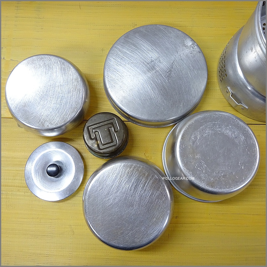 1970年代 トランギア TR-27<BR>ストームクッカーS ケトル付き<BR>Trangia アルスト 筆記体ロゴ オールドモデル No.27-2